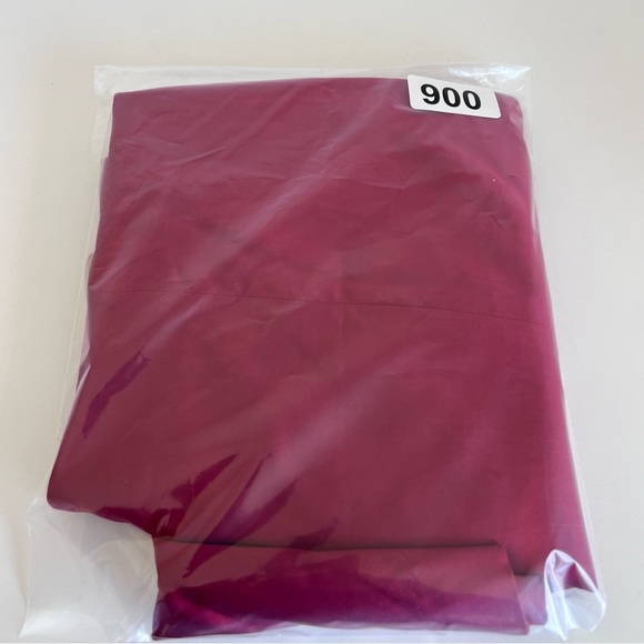 Bebe Y2K Women’s Sleek Red Satin Kick Hem Pleated Pencil Skirt - Picture 13 of 13